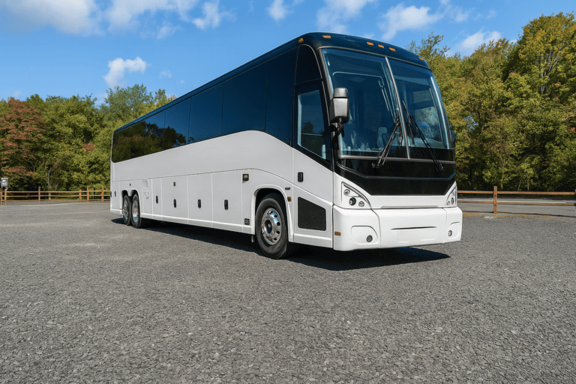 Charter Bus Rental Wellington 56 Passenger Charter Bus